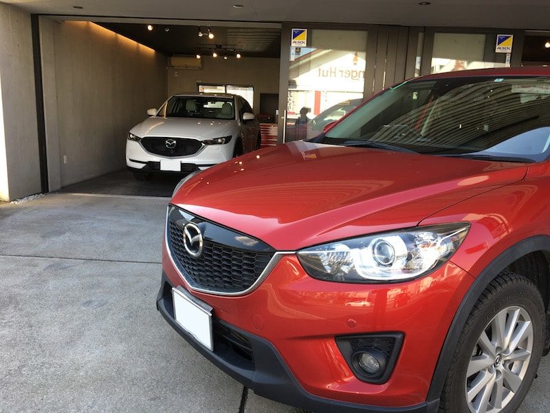 CX-5 フロントガラス交換